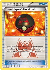 Team Magma's Great Ball (31/34) - Double Crisis