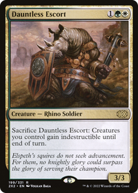 Dauntless Escort [Double Masters 2022]