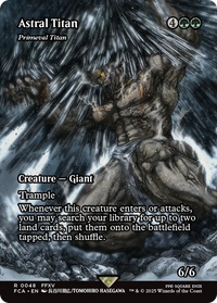 Astral Tiran - Primeval Titan (Showcase) (FCA-048) - FINAL FANTASY: Through the Ages
