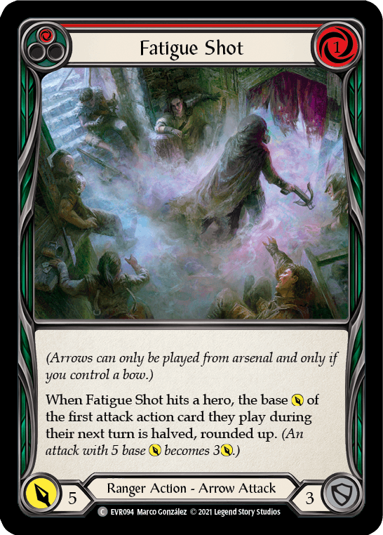 Fatigue Shot (Red) [EVR094] (Everfest) 1st Edition Normal - POKÉ JEUX