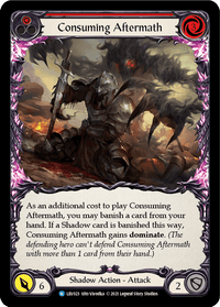 Consuming Aftermath (Red) [LEV023] (Monarch Levia Blitz Deck) - POKÉ JEUX