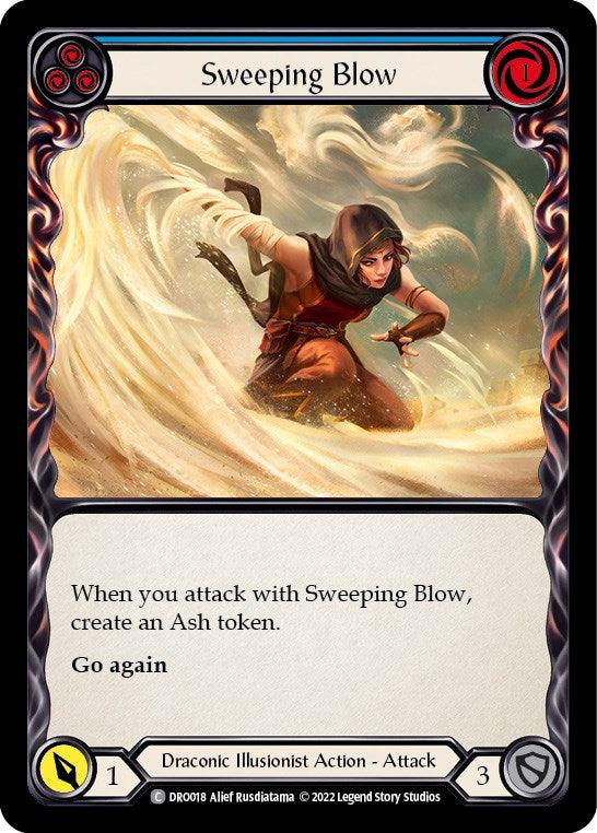 Sweeping Blow (Blue) [DRO018] (Uprising Dromai Blitz Deck) - POKÉ JEUX