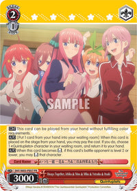 Toujours ensemble, Ichika &amp; Nino &amp; Miku &amp; Yotsuba &amp; Itsuki (5HY/W83-PE07 PR) (Promo) [Les quintuplés quintessentiels] 