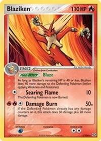Blaziken (EX Emerald) (1/106)  - Deck Exclusives