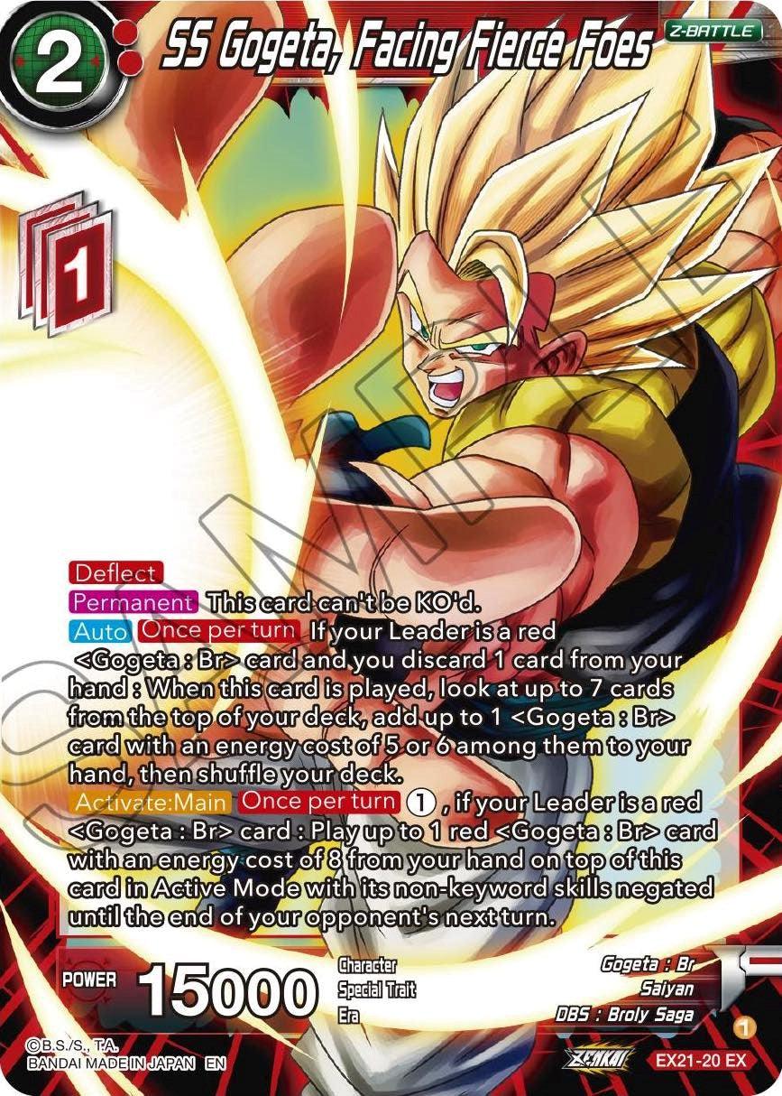 SS Gogeta, Facing Fierce Foes (EX21-20) [5th Anniversary Set] - POKÉ JEUX