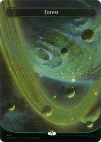 Forest (495) (Orbital Space-ic Land) (Galaxy Foil) [Unfinity]
