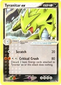 Tyranitar ex (Non-Holo) (17) - POP Series 1