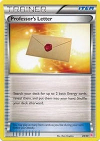 Professor's Letter (Sylveon) (28) - XY Trainer Kit Sylveon & Noivern