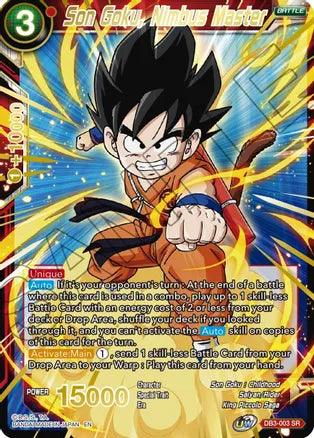 Son Goku, Nimbus Master (Gold Stamped) (DB3-003) [Mythic Booster] - POKÉ JEUX