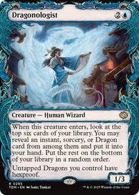 Dragonologist (Showcase) (TDM-295) - Tarkir: Dragonstorm Foil
