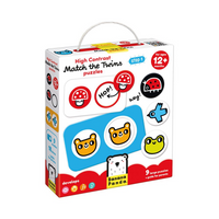 PUZZLE - MATCH the TWINS - 2pc x 9 PUZZLES (12m+) (EN) (Special Order)