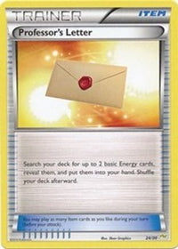 Professor's Letter (Noivern) (24) - XY Trainer Kit Sylveon & Noivern
