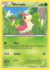 Wurmple (3/108)  - XY  Roaring Skies