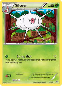 Silcoon (4/108)  - XY  Roaring Skies
