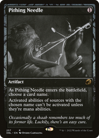 Pithing Needle [Innistrad: Double Feature]