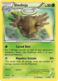 Shedinja (11/108)  - XY  Roaring Skies