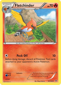 Fletchinder (14/108)  - XY  Roaring Skies
