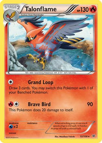 Talonflame (15/108)  - XY  Roaring Skies