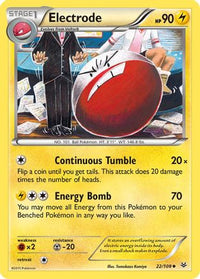 Electrode (22/108)  - XY  Roaring Skies