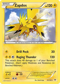Zapdos (23/108)  - XY  Roaring Skies