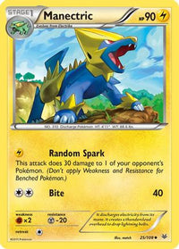 Manectric (25/108)  - XY  Roaring Skies