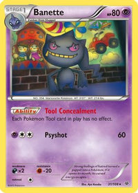 Banette (31/108)  - XY  Roaring Skies