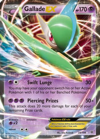 Gallade EX (34/108)  - XY  Roaring Skies Holofoil