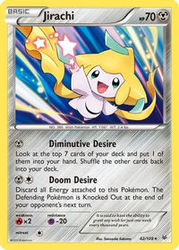 Jirachi (42/108)  - XY  Roaring Skies Holofoil