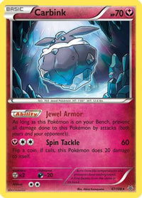 Carbink (47/108)  - XY  Roaring Skies