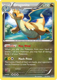 Dragonite (51/108)  - XY  Roaring Skies