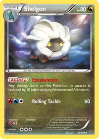 Shelgon (56/108) - XY  Roaring Skies