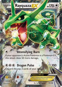 Rayquaza EX (75/108) - XY  Roaring Skies Holofoil
