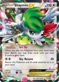 Shaymin EX (77/108)  - XY  Roaring Skies Holofoil