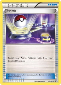 Switch (91/108)  - XY  Roaring Skies
