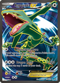 Rayquaza EX (Full Art) (104/108) - XY  Roaring Skies Holofoil