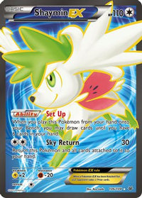 Shaymin EX (Full Art) (106/108) - XY  Roaring Skies Holofoil