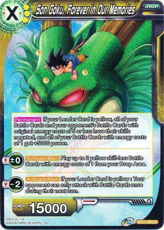 Son Goku, Forever in Our Memories (BT11-093) [Vermilion Bloodline] - POKÉ JEUX