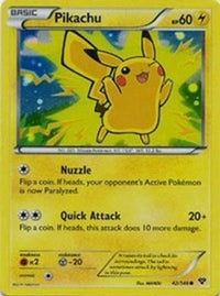 Pikachu (2014 Movie Promo) (42/146)  - Miscellaneous Cards & Products Holofoil