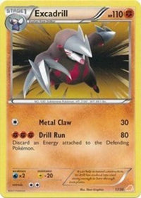 Excadrill (# Non-Holo) (17) - BW Trainer Kit Excadrill & Zoroark