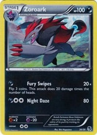 Zoroark (# Non-Holo) (17) - BW Trainer Kit Excadrill & Zoroark