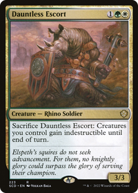 Escorte Dauntless [Decks Commander de Démarrage] 