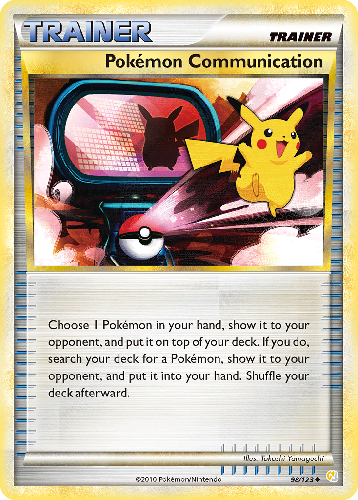Pokemon Communication (Zoroark) (18) - BW Trainer Kit Excadrill & Zoroark