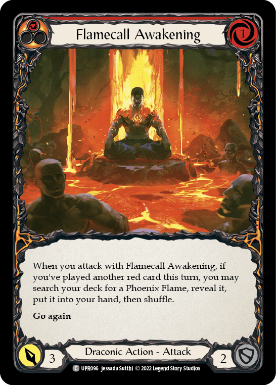 Flamecall Awakening [UPR096] (Uprising) - POKÉ JEUX