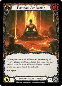 Flamecall Awakening [UPR096] (Uprising) Rainbow Foil - POKÉ JEUX
