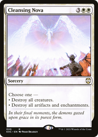 Cleansing Nova [Kaldheim Commander]