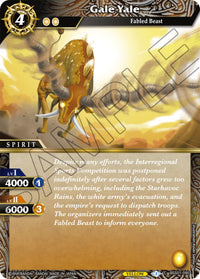 Gale Yale (BSS01-090) [L'aube de l'histoire] 