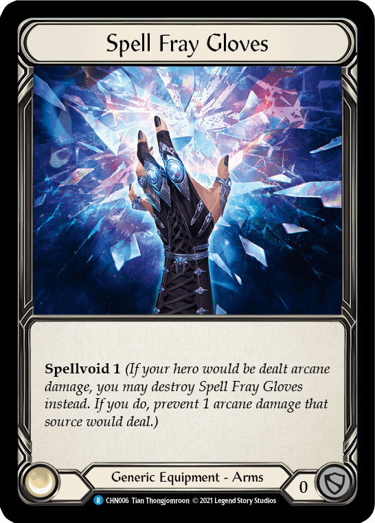 Spell Fray Gloves [CHN006] (Monarch Chane Blitz Deck) - POKÉ JEUX