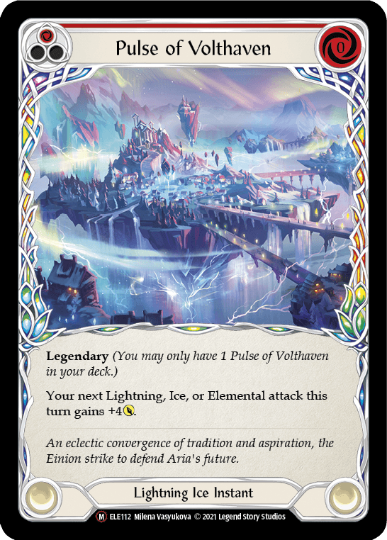 Pulse of Volthaven [U-ELE112] (Tales of Aria Unlimited) Unlimited Normal - POKÉ JEUX