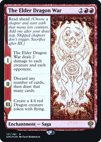 The Elder Dragon War [Promotions avant-première de Dominaria United] 