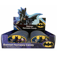 BLUE RASPBERRY BATMAN CANDIES - CDU (Special Order)